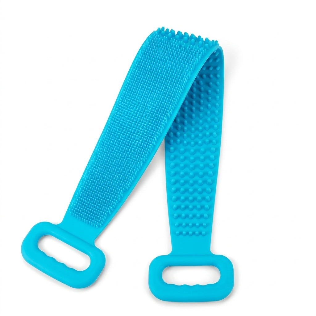 2-in-1 Silicone Back Scrubber & Bath Brush for Shower