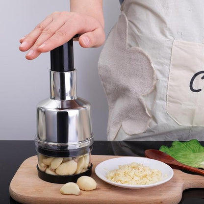 Stainless Steel Onion Press Chopper Hand Vegetable Chopper Stainless Steel Manual Food Chopper for Kitchen Tools