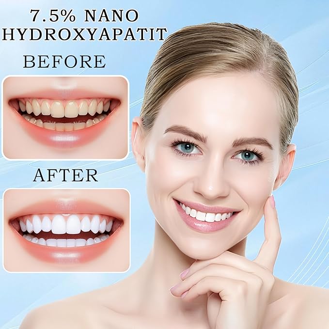 Hydroxyapatite Toothpaste - Fluoride-Free Nano Hydroxyapatite Toothpaste 7.5