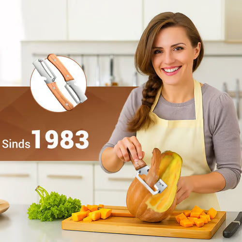 Multifunctional Kitchen Vegetable Peeler – Stainless Steel Blade, Ergonomic Handle & Ideal for Fruits and Vegetables