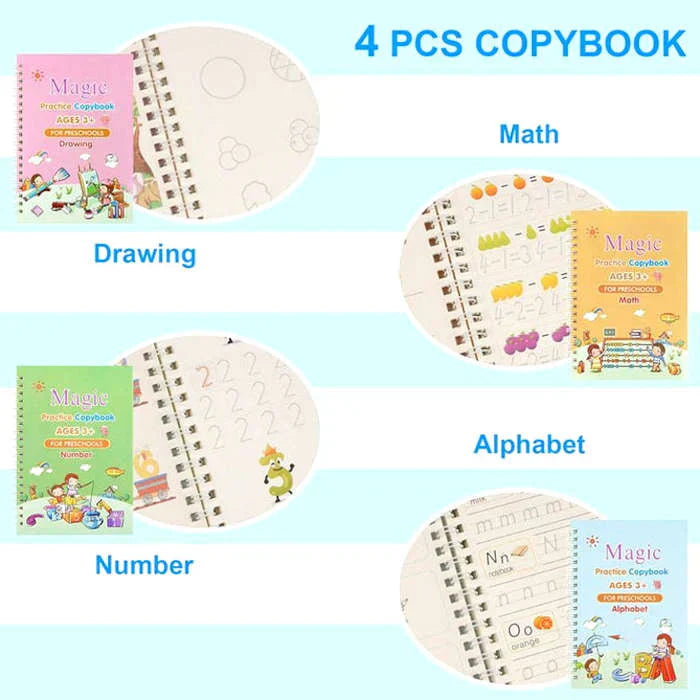 Sank Magic Book for Kids (Set of 4)