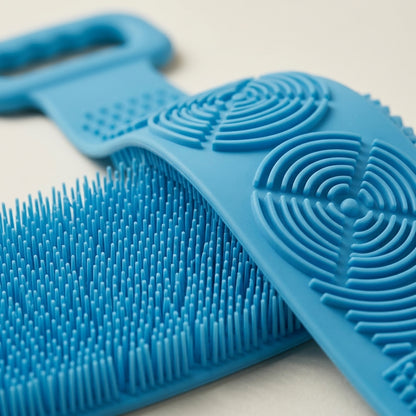 2-in-1 Silicone Back Scrubber & Bath Brush for Shower