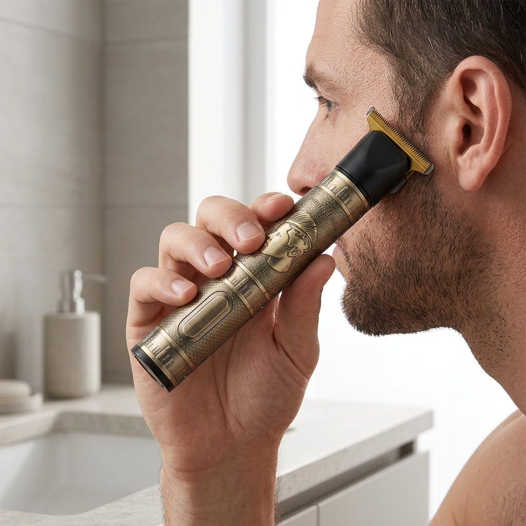 3-in-1 Electric Trimmer for Men – Beard Trimmer, Foil Shaver & Nose Hair Trimmer