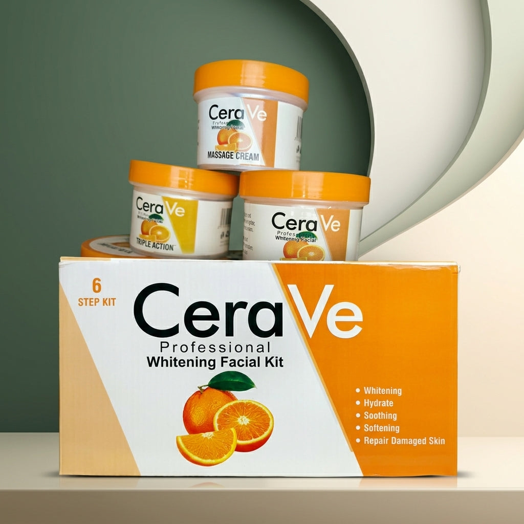 CeraVe Professional Whitening Facial Kit – 6 Step Facial Care Set