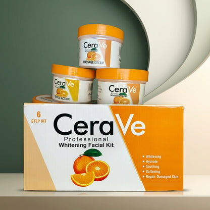 CeraVe Professional Whitening Facial Kit – 6 Step Facial Care Set