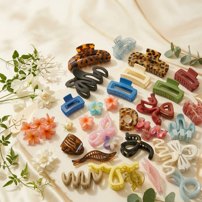 Trendy Hair Catcher 20-in-1 – Random Pieces | Reusable Drain Hair Filter | 50% OFF