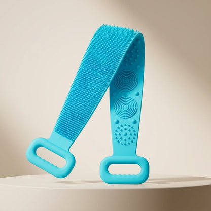 2-in-1 Silicone Back Scrubber & Bath Brush for Shower