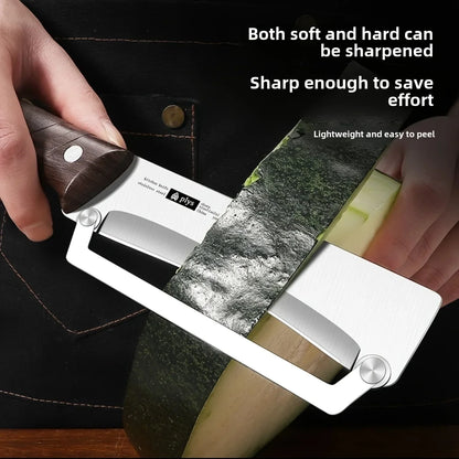 Multifunctional Kitchen Vegetable Peeler – Stainless Steel Blade, Ergonomic Handle & Ideal for Fruits and Vegetables