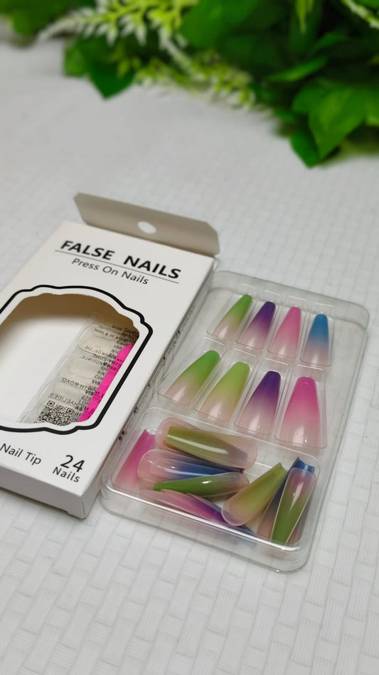 15 in 1 Press On Nails Set | Reusable False Nails for Women