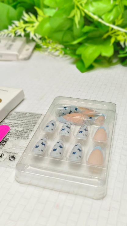 15 in 1 Press On Nails Set | Reusable False Nails for Women
