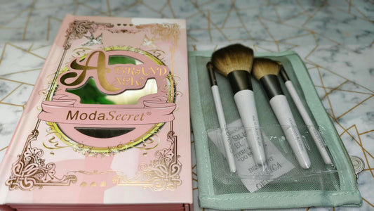 8 in 1 Makeup Book Palette with Brush Kit for Women | Complete All in One Makeup Set