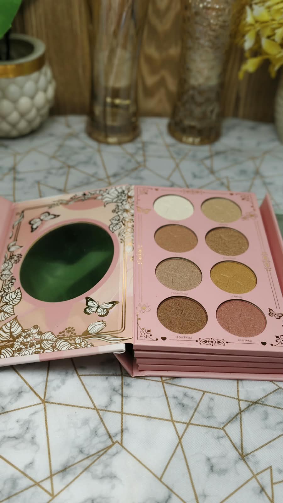 8 in 1 Makeup Book Palette with Brush Kit for Women | Complete All in One Makeup Set