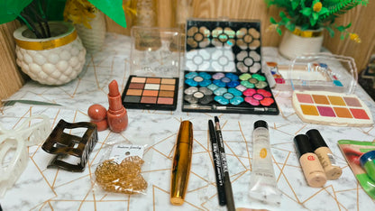 EVER Makeup Kit for Women – Eyeshadow Palette, Lipstick, Mascara & Beauty Accessories | 50% OFF