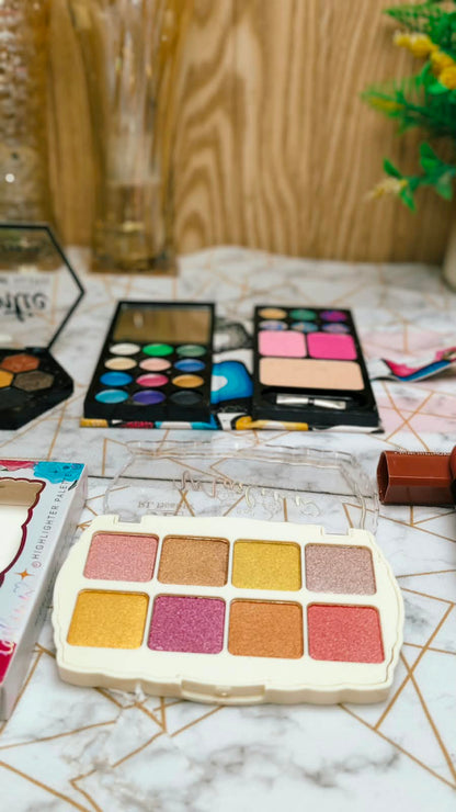 FOREVER Makeup & Beauty Bundle – Makeup Kit, Lipstick, Eye Makeup & Press-On Nails