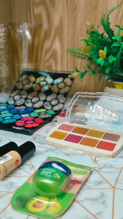 EVER Makeup Kit for Women – Eyeshadow Palette, Lipstick, Mascara & Beauty Accessories | 50% OFF
