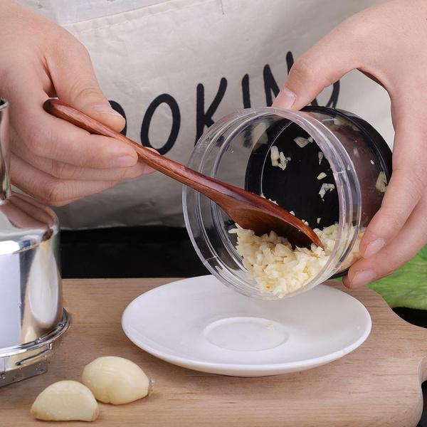 Stainless Steel Onion Press Chopper Hand Vegetable Chopper Stainless Steel Manual Food Chopper for Kitchen Tools